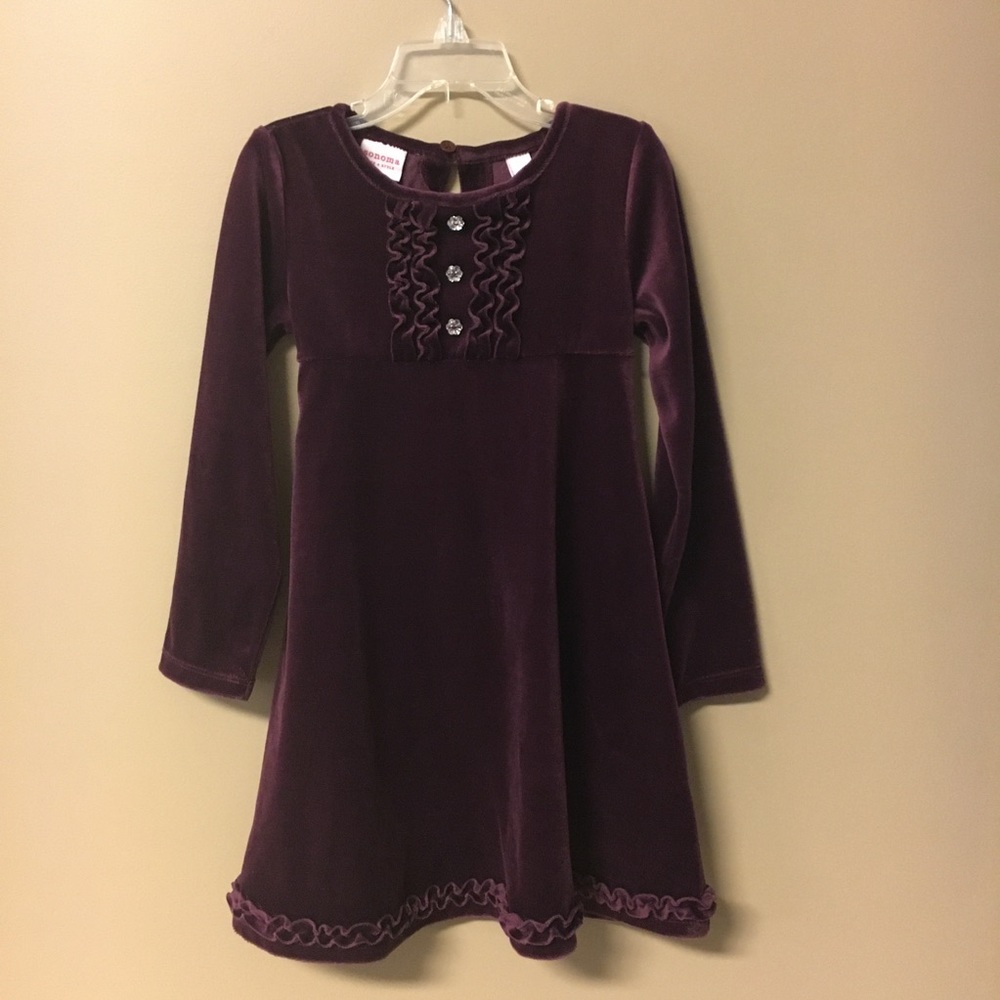 Girl’s Velour Dress